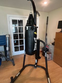 Punching bag and stand