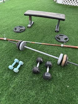 Home exercise equipment set,