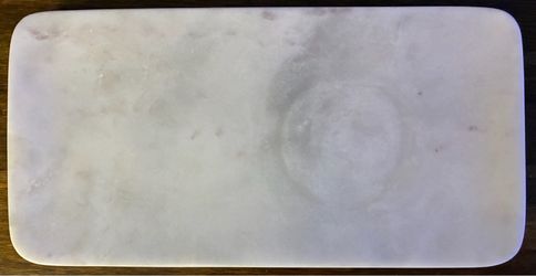 CB2 6x12 Marble Vanity Tray