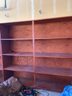 Garage shelves