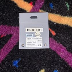 Nintendo 64 (N64) Memory Card