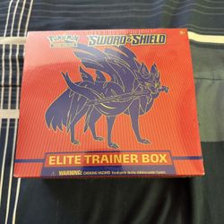 Pokemon Sword And Shield Elite Trainer Box Sealed New