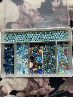 Glass. Beads