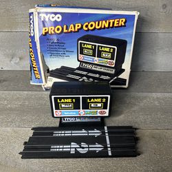 Vintage 1988 Tyco Slot Car 1:87 Pro Lap Counter B-5869 Race Track 