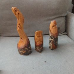 Wood Carvings.spirits Trees. Old Man Of The Forest 