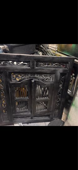 Decorative wood carved