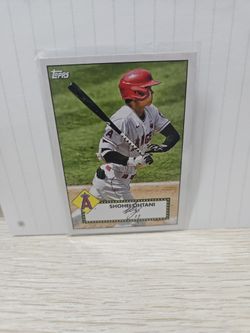 Shohei Ohtani 2021 Topps series 1 1952 Topps Redux card # T52-43