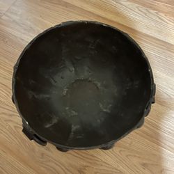 Heavy Metal Bowl Planter Or Something