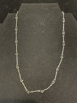 Unique Ball&post Design Necklace 