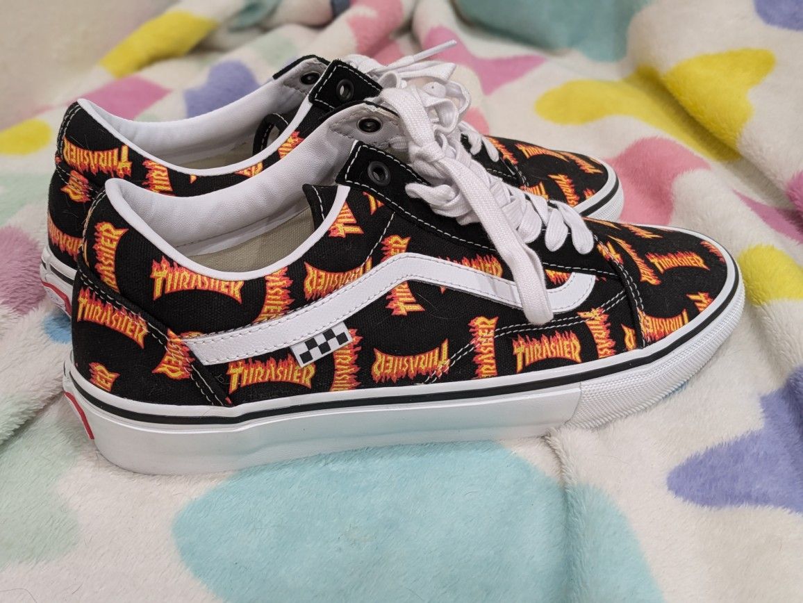 Thrasher Vans, Size 10.5, Deadstock(Never Worn)
