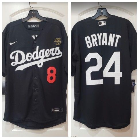 Dodgers Kobe Bryant Black Jersey S M L XL XXL,All Products : American Fashion Style Bags On Sale