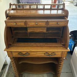 Vantage Secretary Roll Up Desk