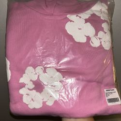Pink Denim Tears Hoodie Large