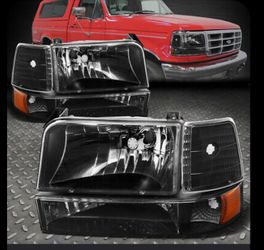 Ford F-150 92-96 new smoke headlights