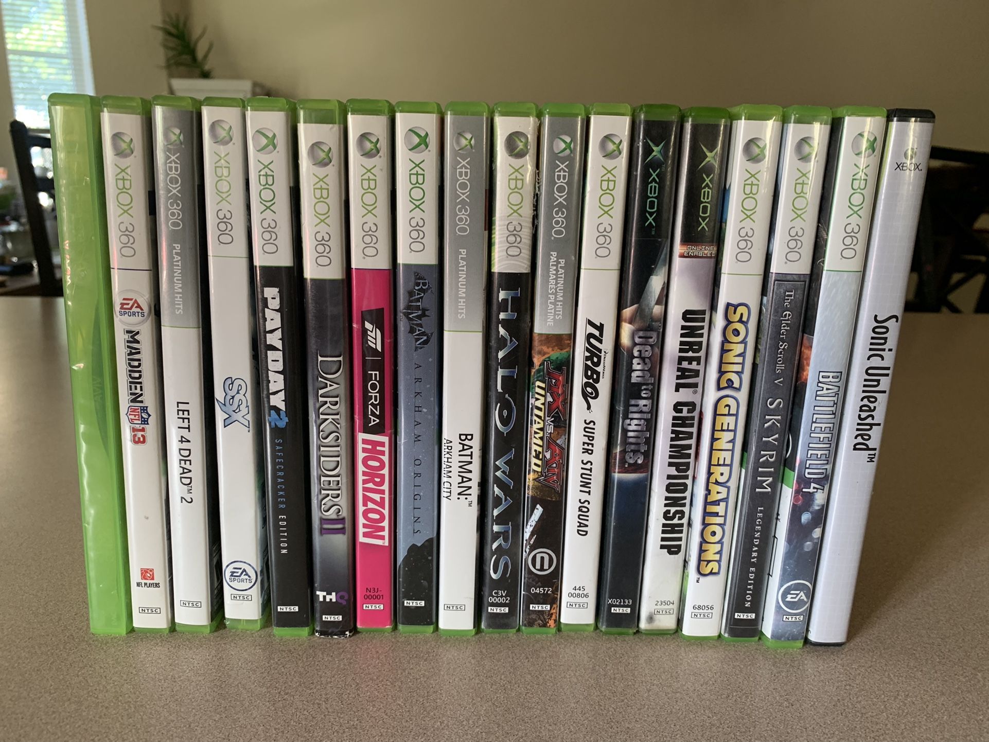 Xbox 360 Games Lot Of 18