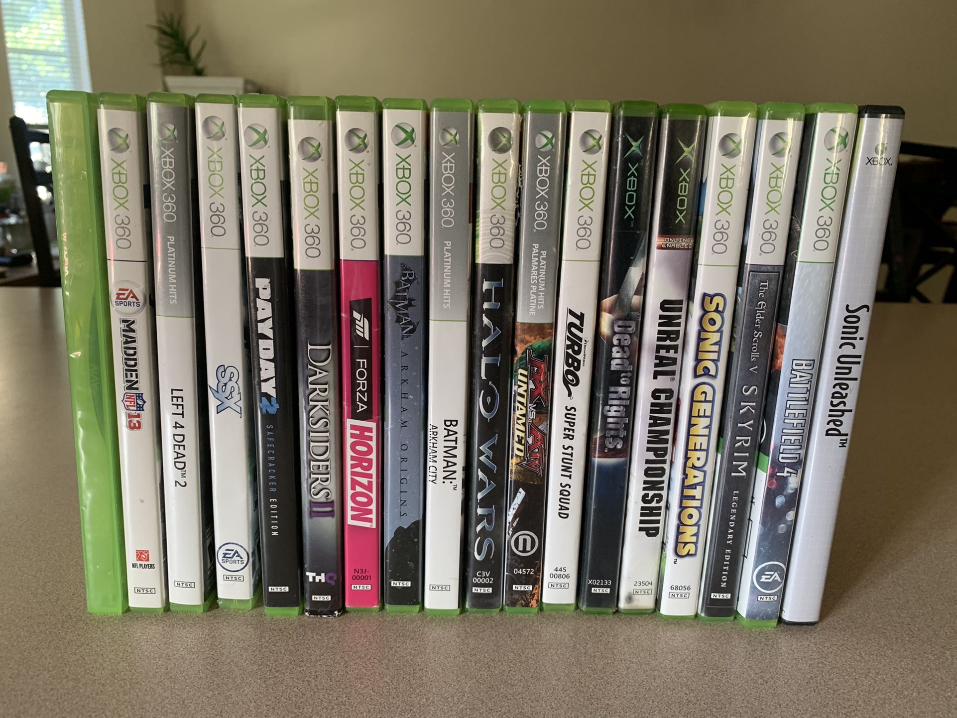 Xbox 360 Games Lot Of 18 