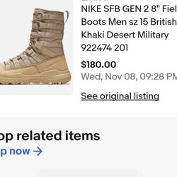 Nike Military Boots 