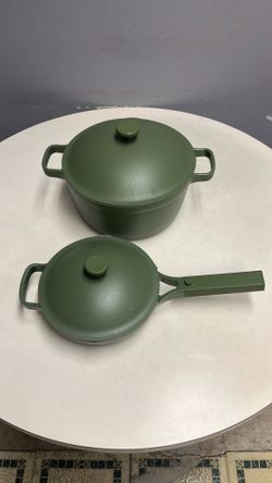 Our Place Sage Green, perfect pot and always pan nonstick cookware