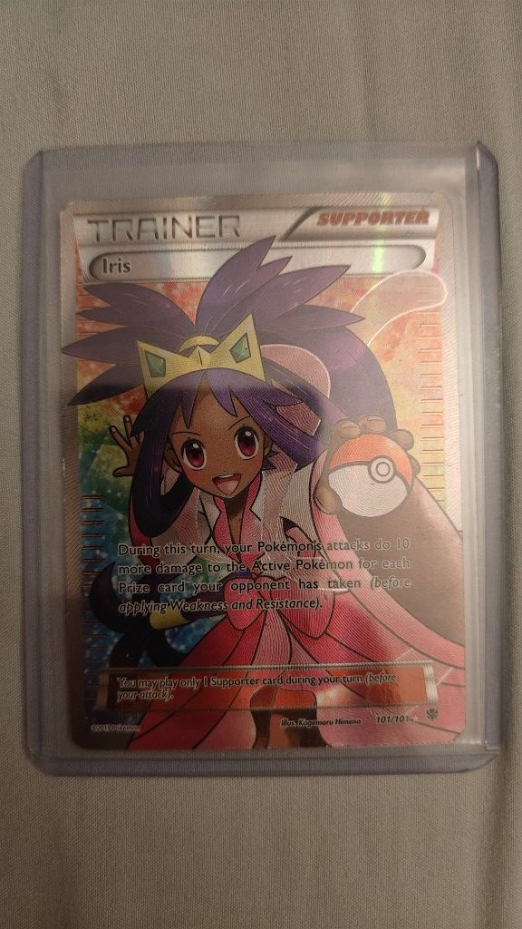 Pokemon Iris Full Art Card