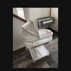 Baby Crib On Wheels/ Movable 