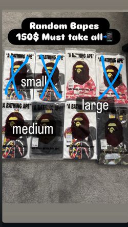 Bape shirts
