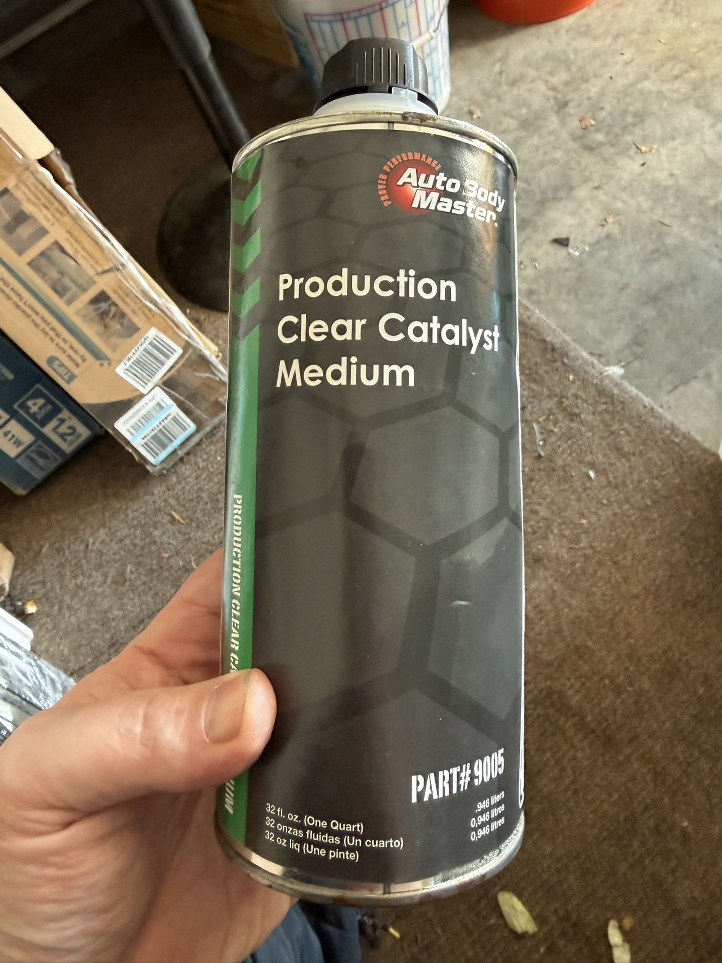 Production Clear Coat Auto Body Master Medium