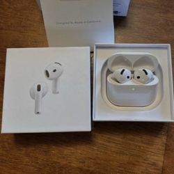 AirPods 4th Generation White Wireless Case (ANC TOP QUALITY) No Charger