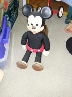 Vintage mickey mouse doll