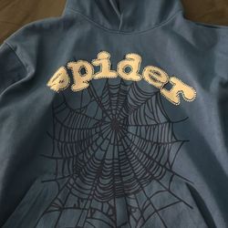 Blue Spider Hoodie