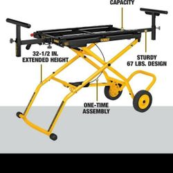 DEWALT MITTER SAW ROLLING STAND
