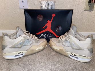 Jordan 4 OFF-WHITE Sail