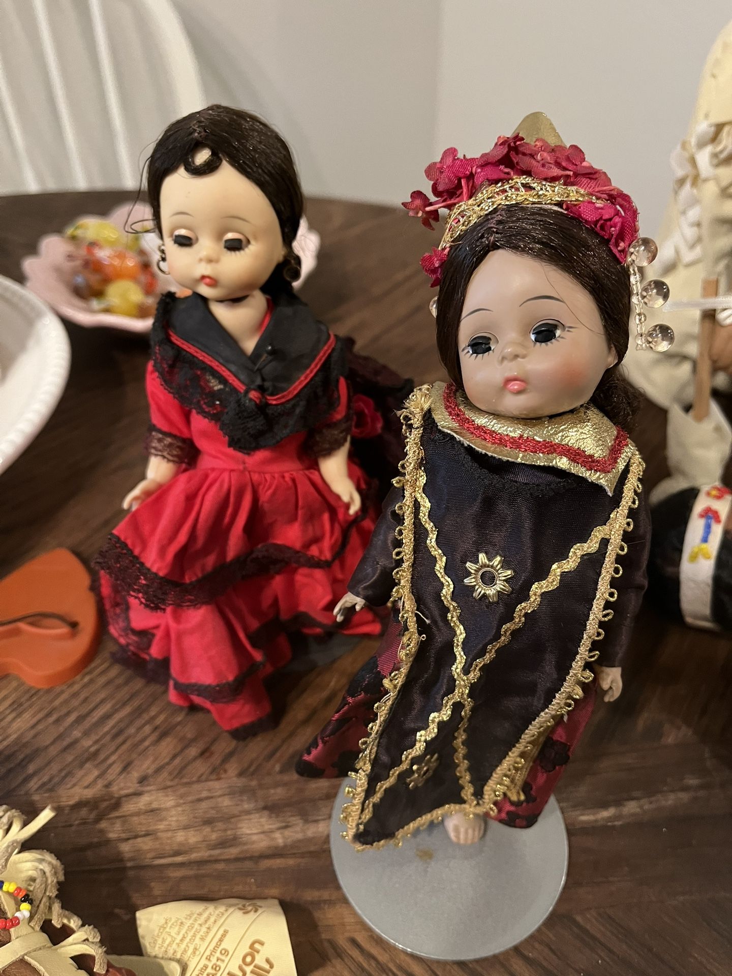 Madam Alexander Jointed Dolls unfortunately, No