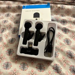 Dual Wireless Bluetooth Microphones