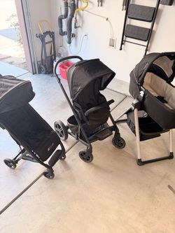 Nuna Stroller with Bassinet and Compact Stroller