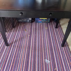 Black desk