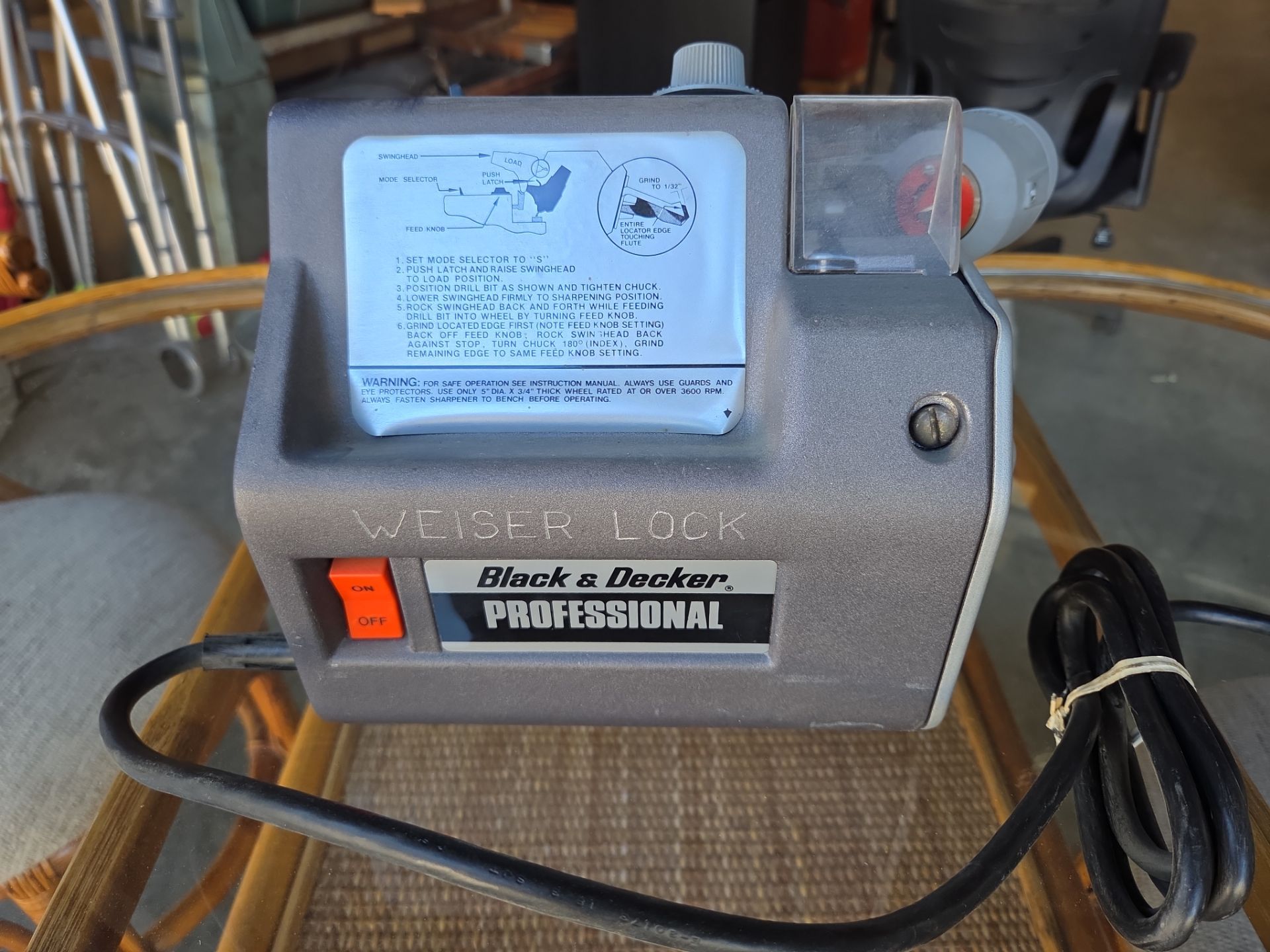 Black and Decker Professional Drill Grinder
