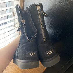 Black Ugh Boots 8 