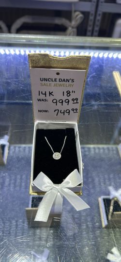 14k Diamond Necklace