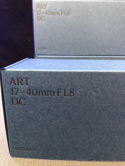 Sigma 17-40mm f/1.8 DC Art Lens (Canon RF)