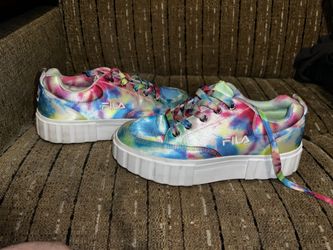 Fila Sandblast Tie Dye Sneakers