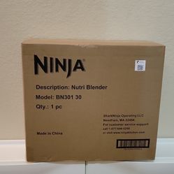 Ninja BN301 Nutri-Blender Plus Compact Personal Blender, 900-Peak-Watt Mo