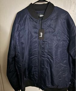 Stussy bomber satin jacket size XXL