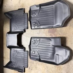 Custom plastic floor mats Ford Ranger 2019 to 2023