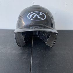 Rawlings Batting Helmet RCFH Baseball Black Size 6½ - 7½ RCFH W/Backpack