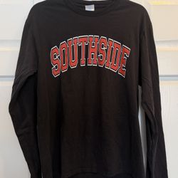 Adult Medium “Southside” Long Sleeve Shirt $8