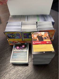Pokemon and Lorcana bulk cards 1,000+