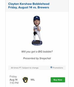 Brewers vs Dodgers Tickets