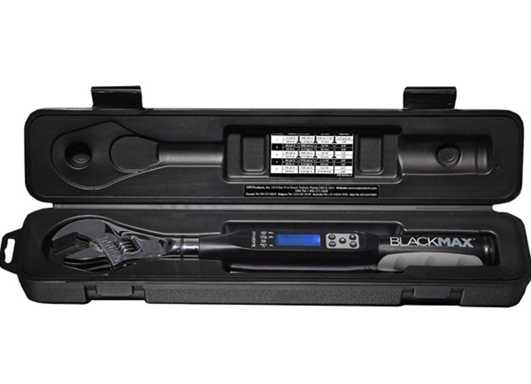 CPS BLACKMAX BTLDTW Adjustable Electronic Torque Wrench
