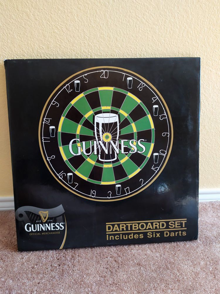 Guinness dart board