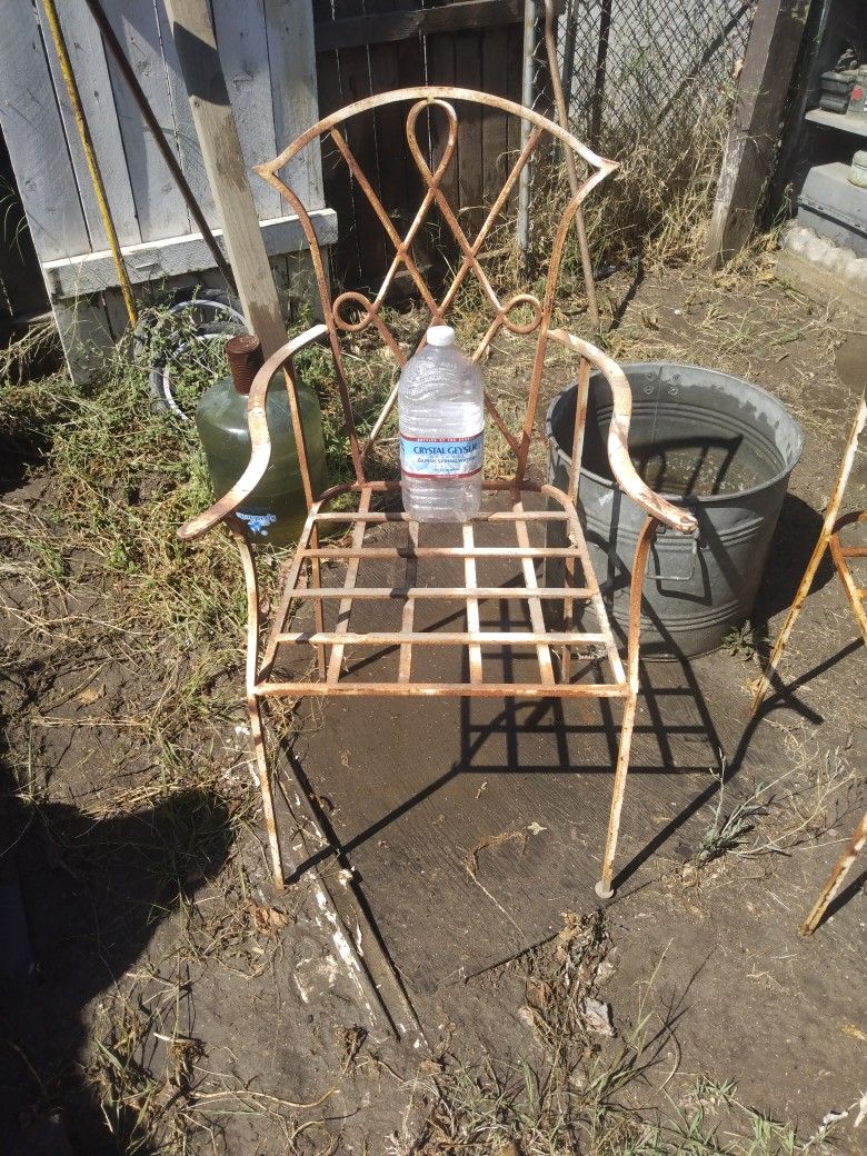 Vintage Wrought Iron Chairs for Sale in Pico Rivera, CA OfferUp